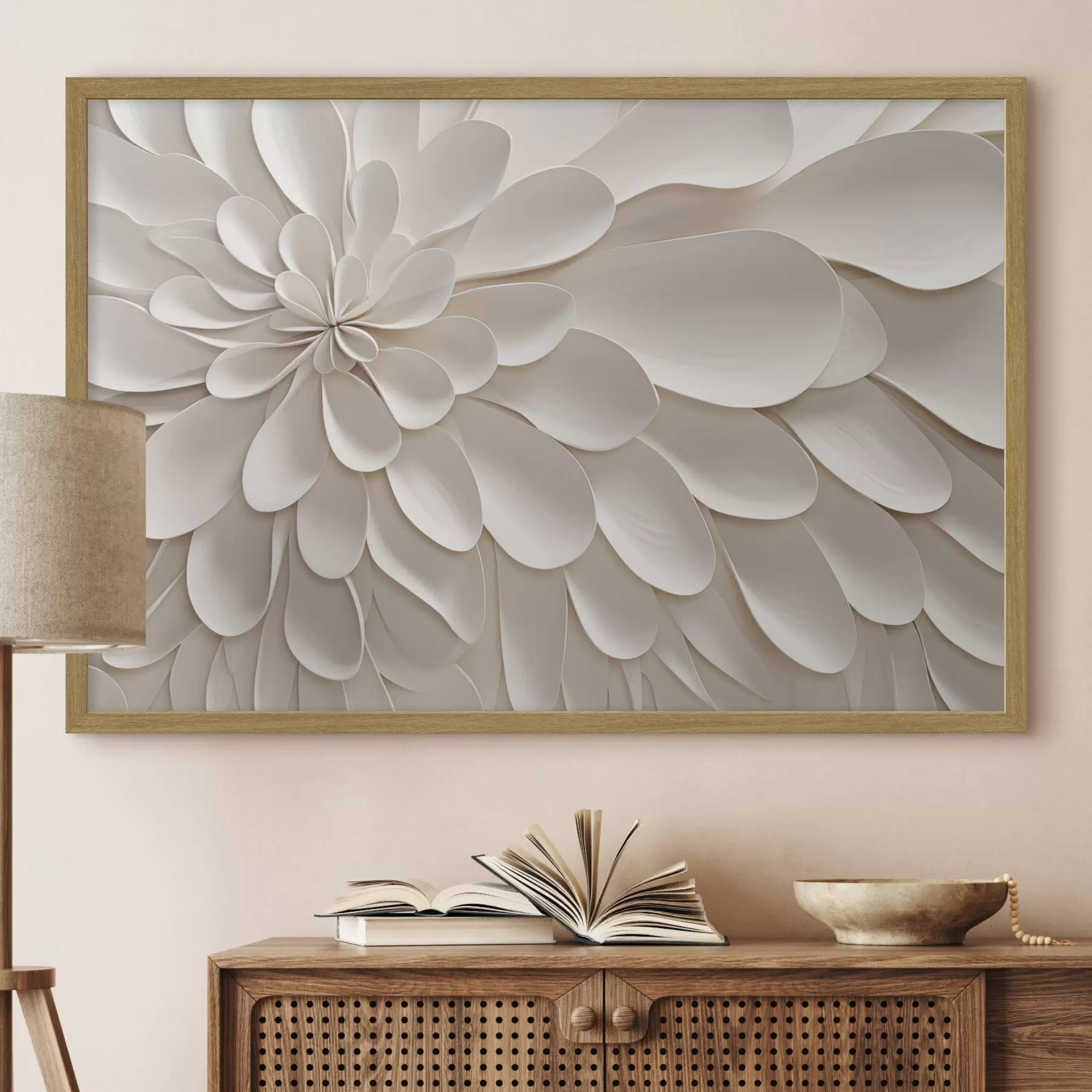 Fototapete Horizontale Gips-Kunst f50405