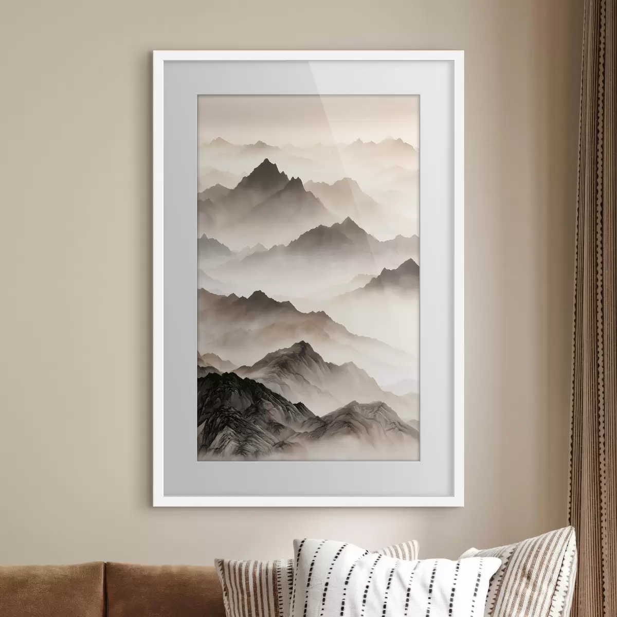 Poster Die Nebelberge f50467
