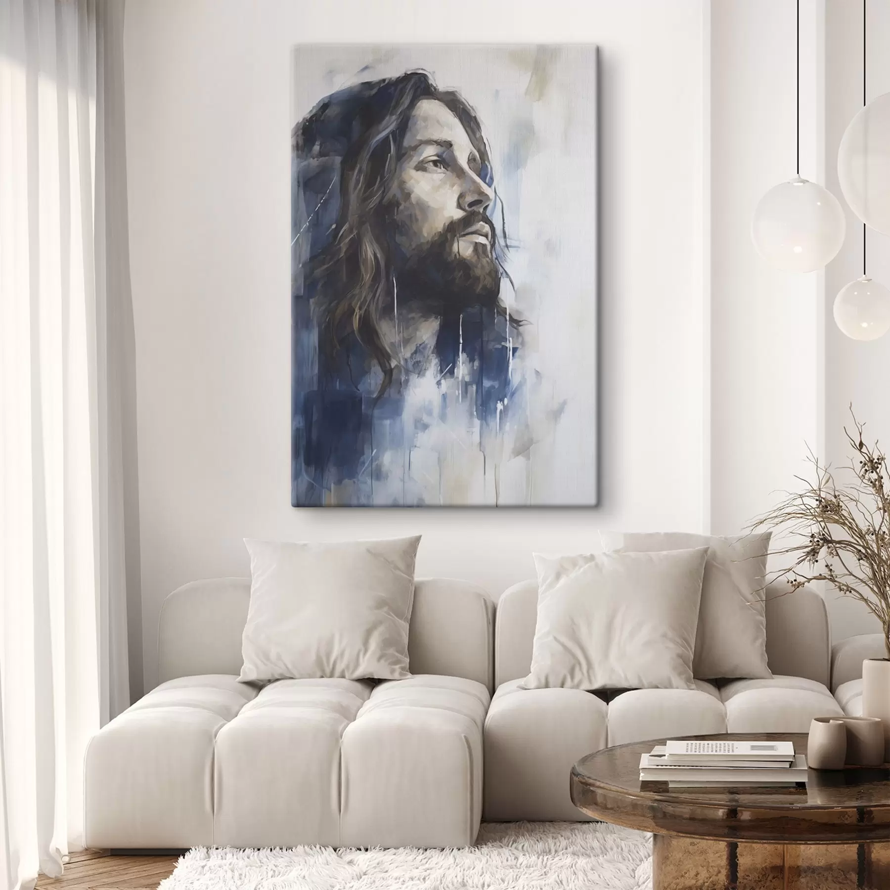 Fototapete Jesus, Nachahmungsgemälde s50672