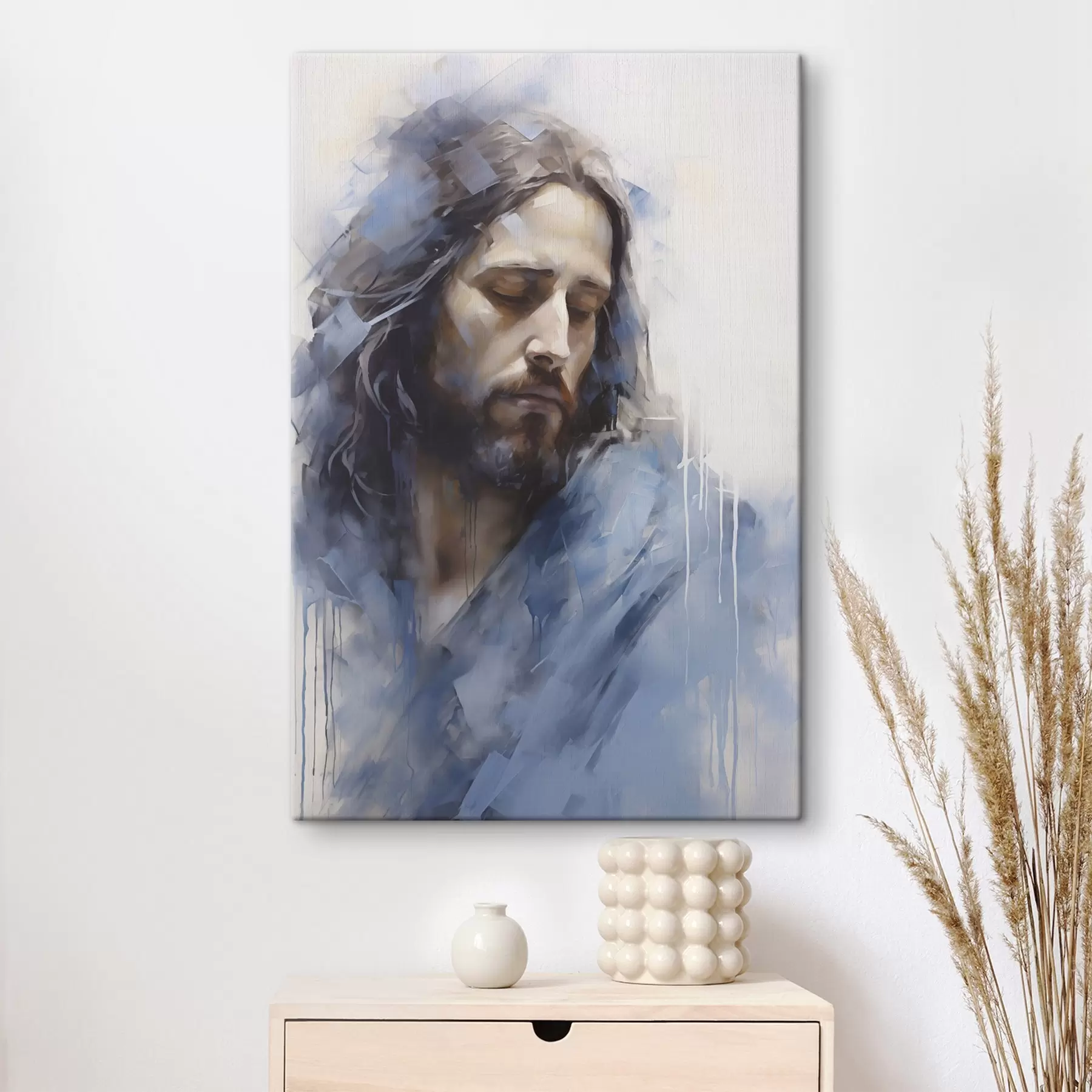 Fototapete Jesus, Nachahmungsgemälde s50673