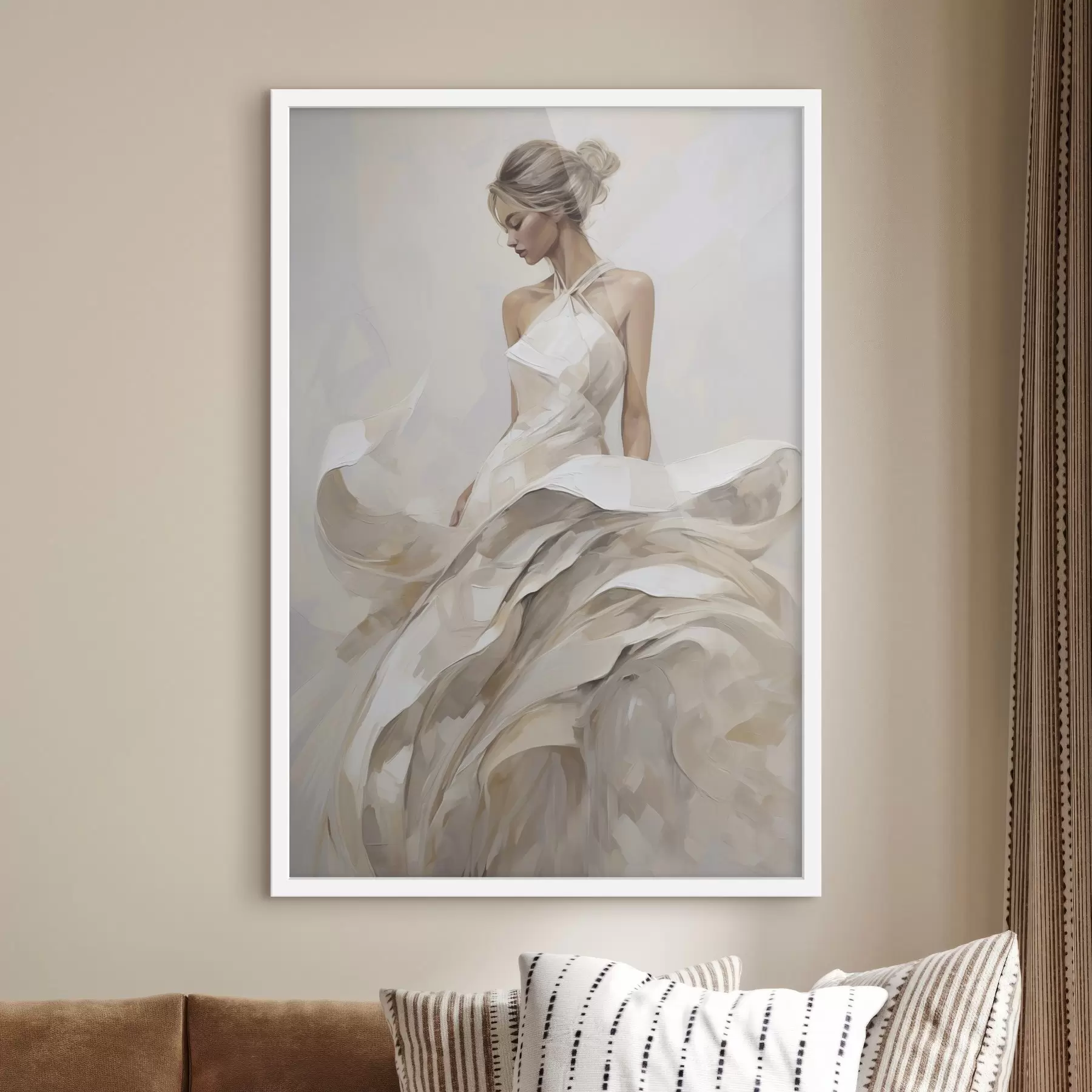 Fototapete Mädchen im Kleid f50658