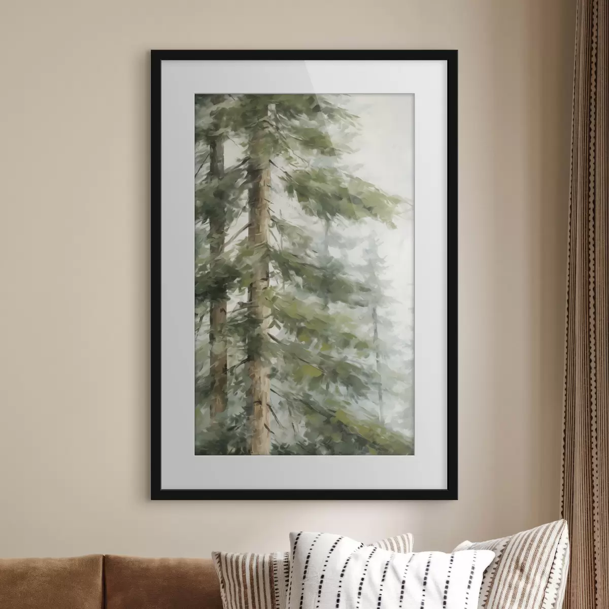 Poster Kiefer, Imitationsmalerei f50663