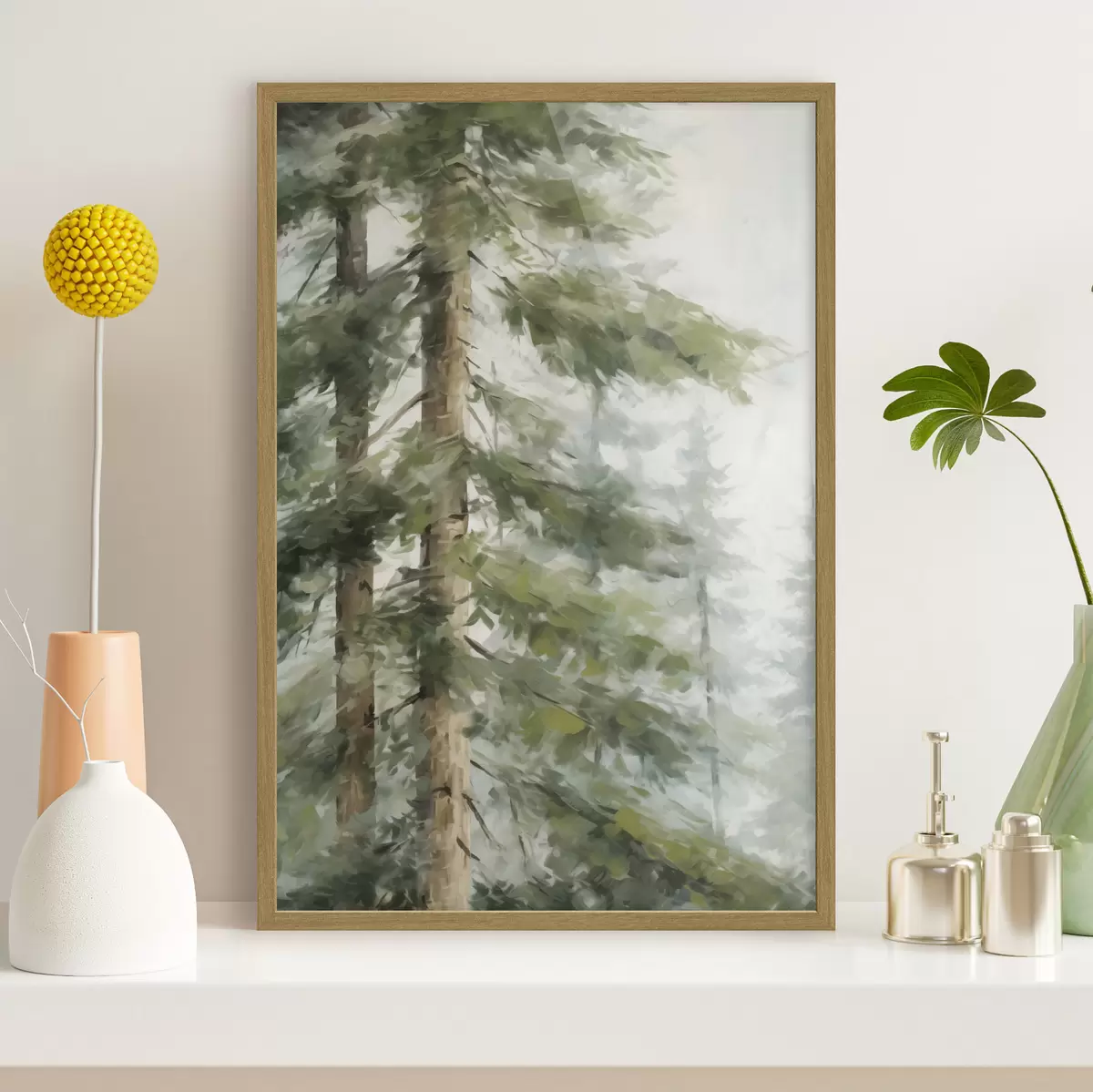 Poster Kiefer, Imitationsmalerei f50663