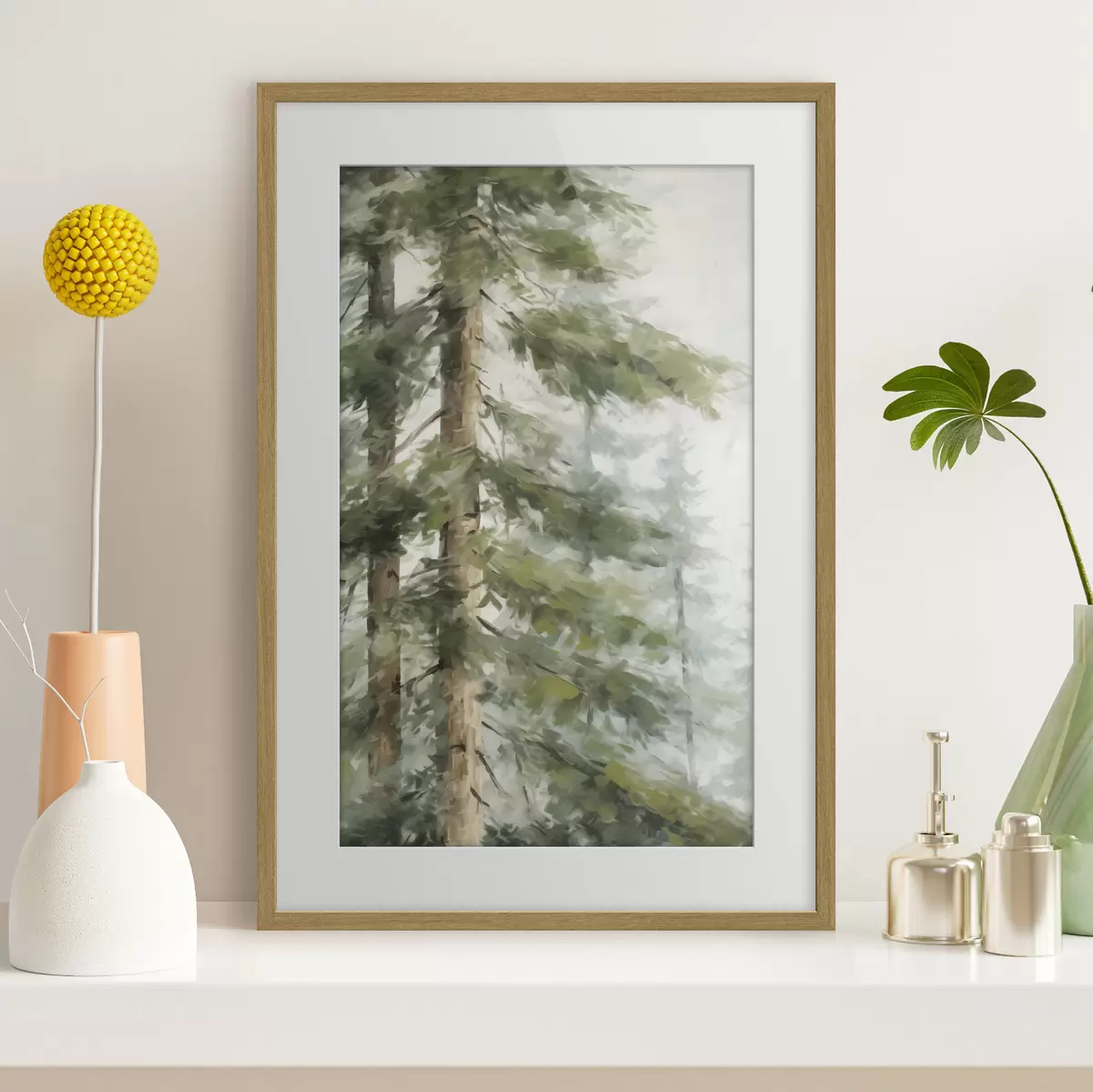 Poster Kiefer, Imitationsmalerei f50663