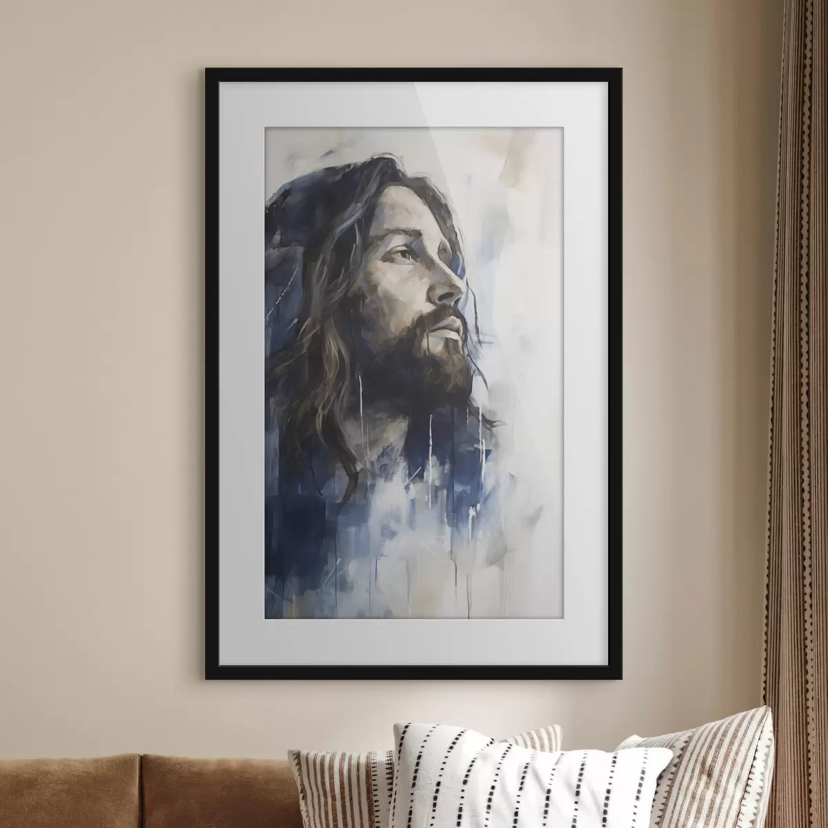 Poster Jesus, Nachahmungsgemälde f50672