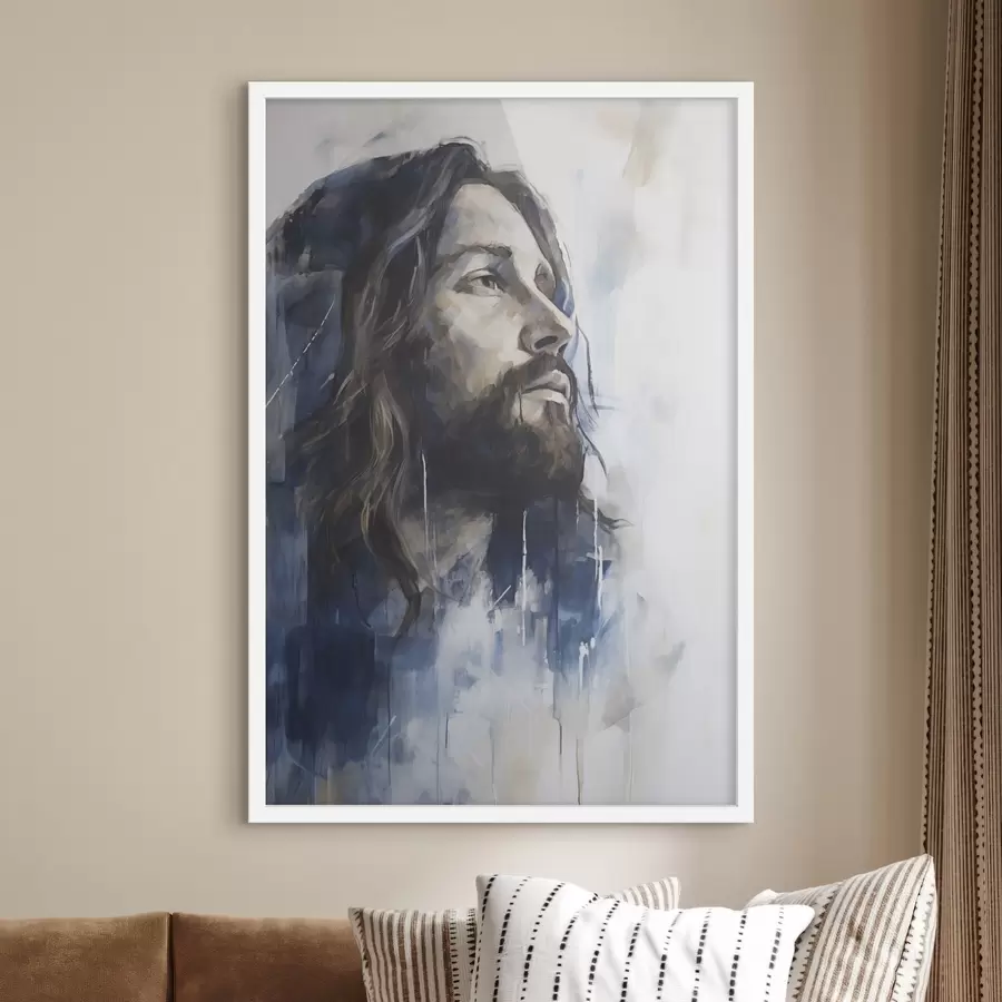 Fototapete Jesus, Nachahmungsgemälde f50672