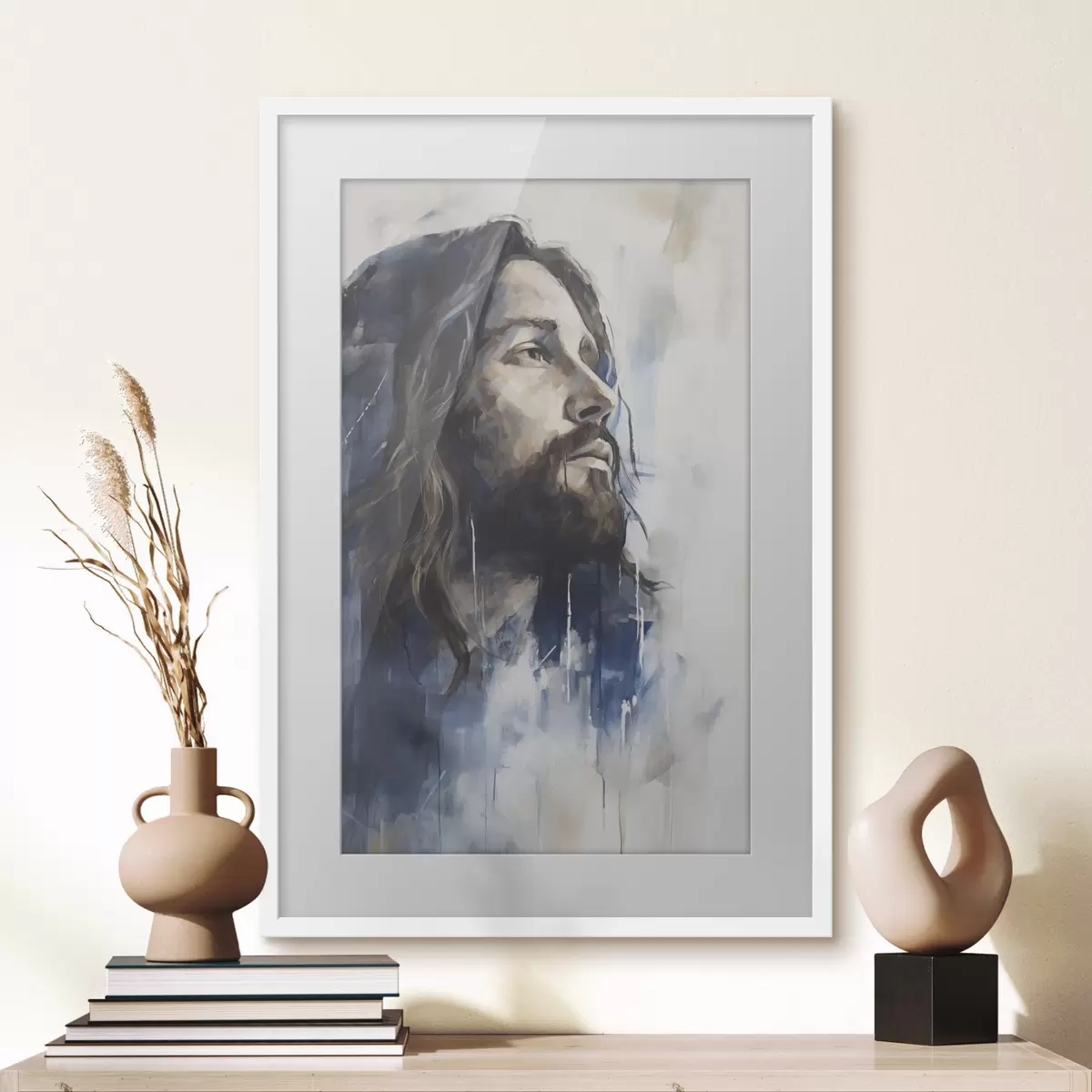 Poster Jesus, Nachahmungsgemälde f50672