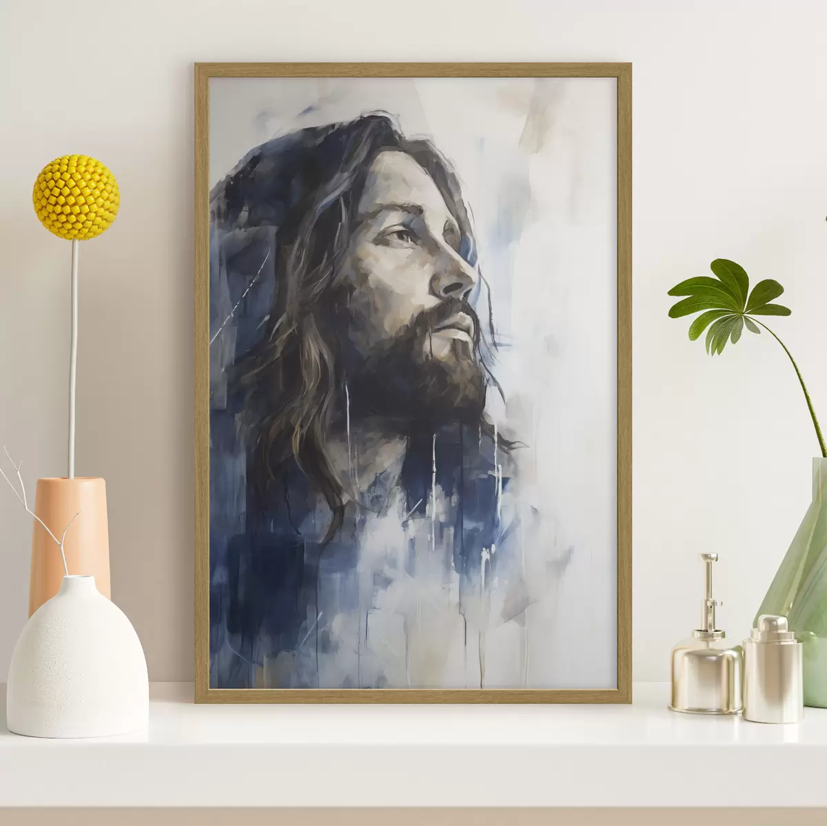 Poster Jesus, Nachahmungsgemälde f50672