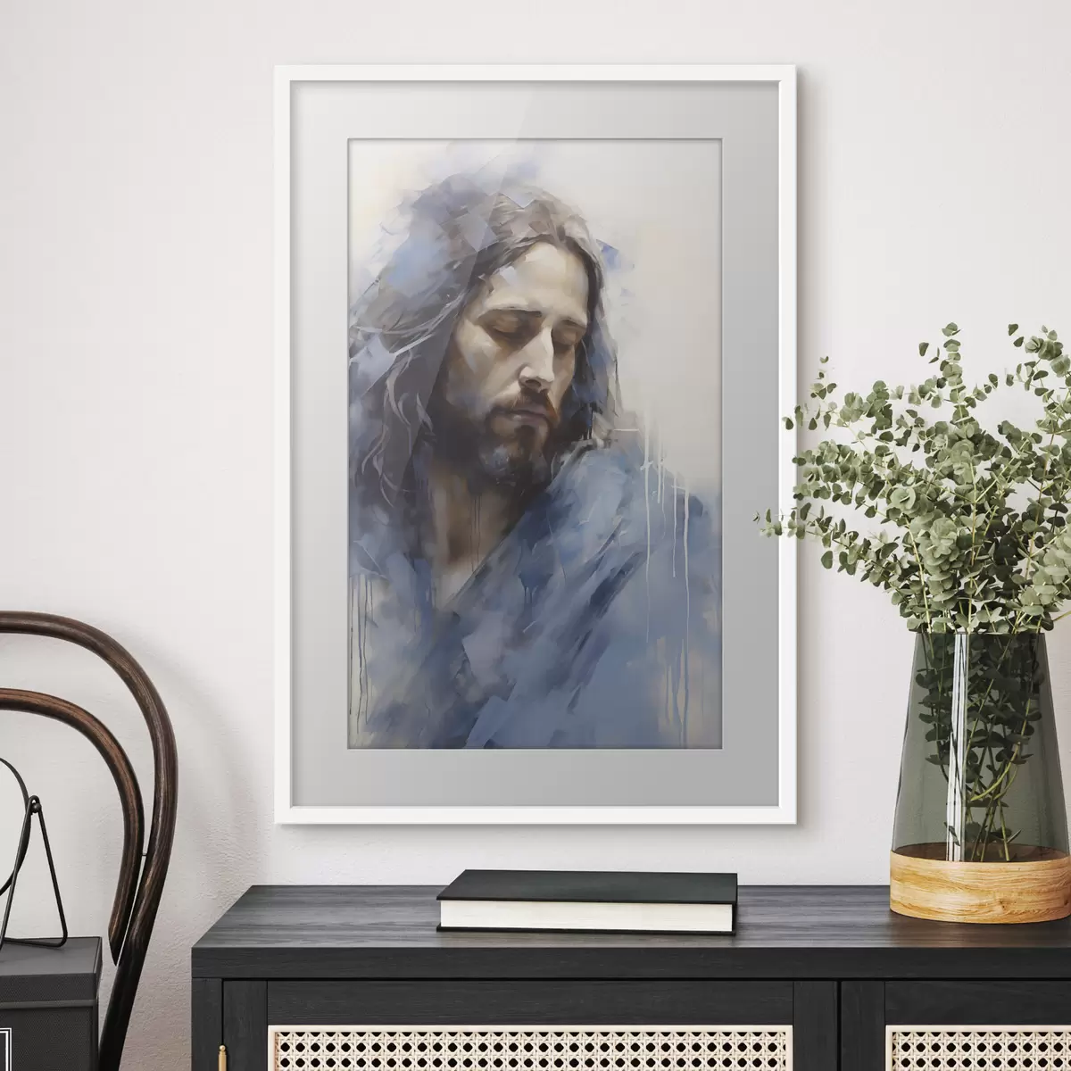 Poster Jesus, Nachahmungsgemälde f50673