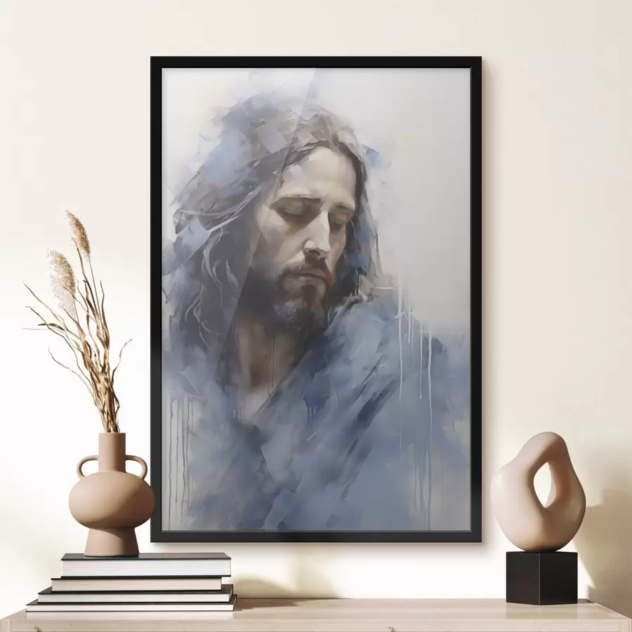 Fototapete Jesus, Nachahmungsgemälde f50673