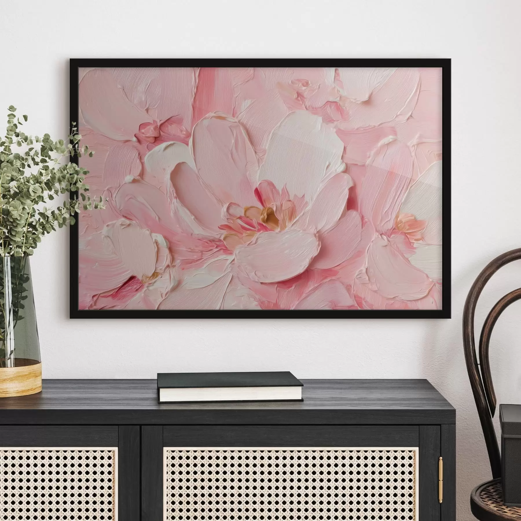 Fototapete Strukturierte rosa Blütenblätter großer Blüten f50585
