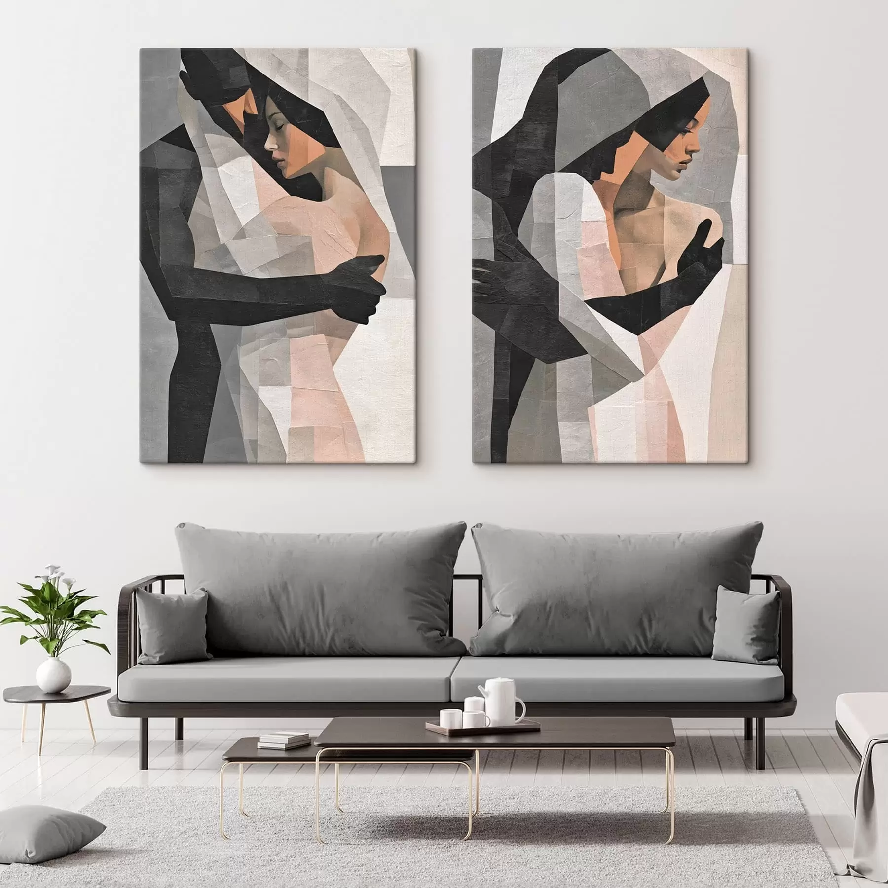 Fototapete Abstraktes Paar m30919