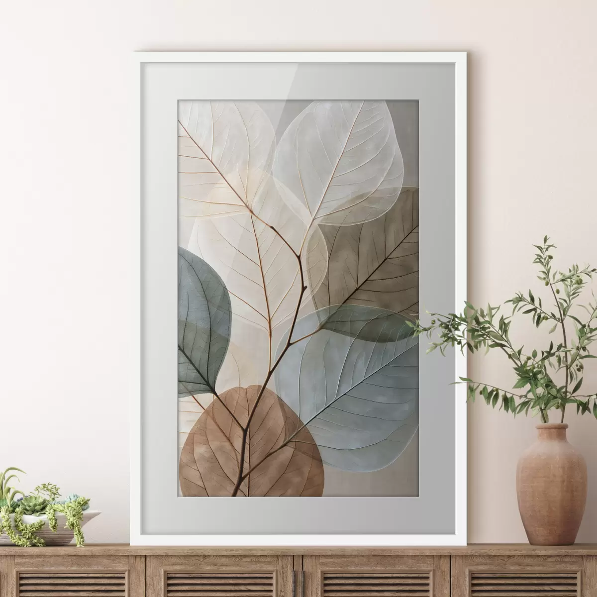 Poster Blätter f50462