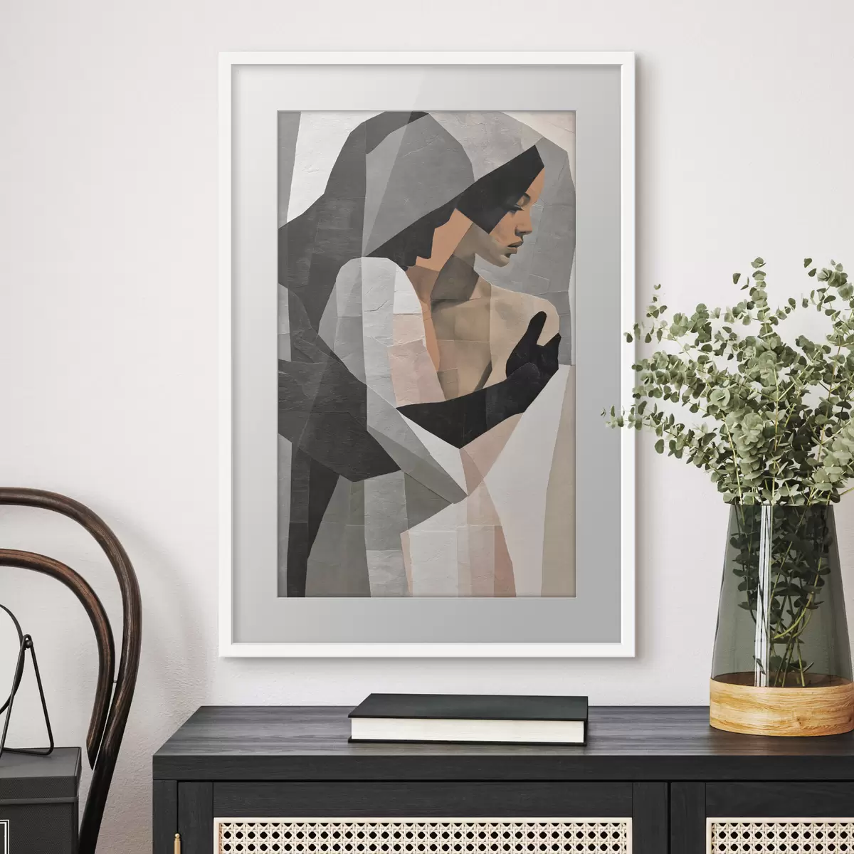 Poster Abstraktes Paar f50573