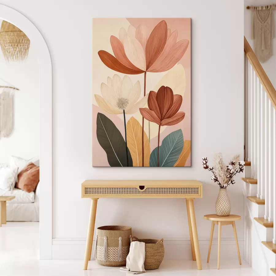 Fototapete Abstrakte Blumen s50706