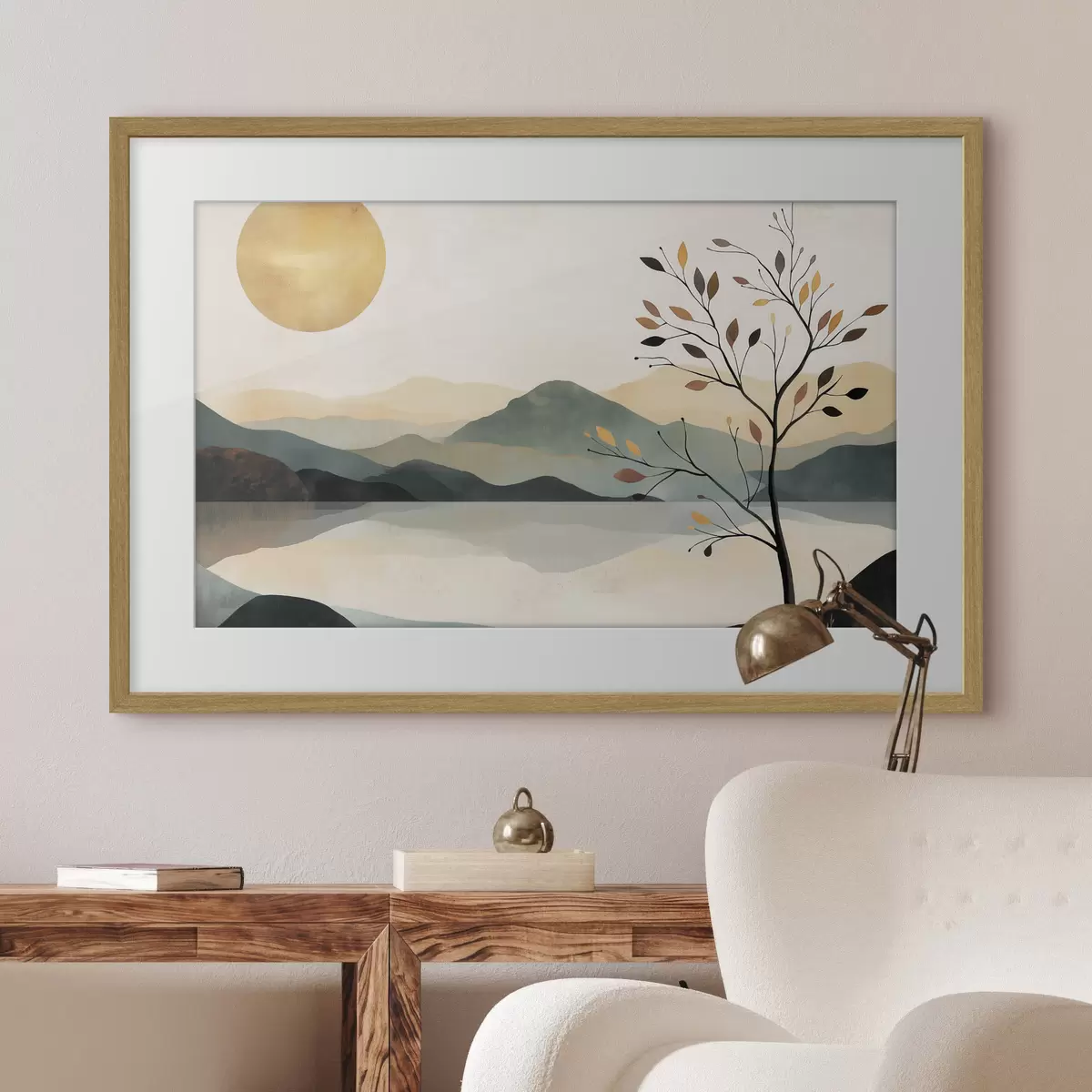 Poster Herbstlandschaft f50679