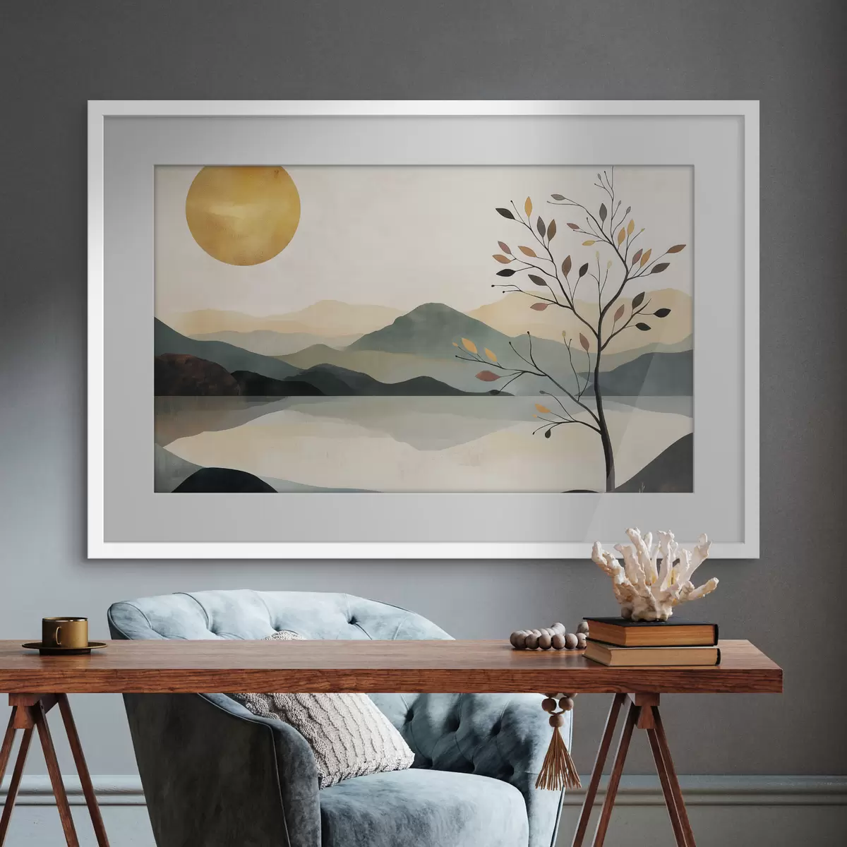 Poster Herbstlandschaft f50679