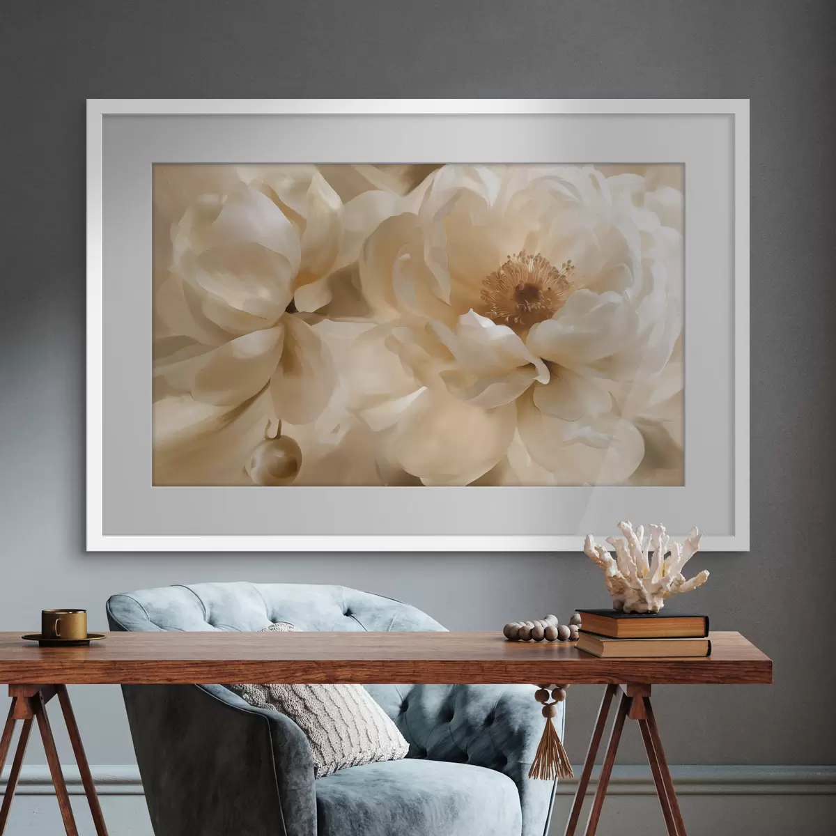 Poster Pfingstrosen f50683