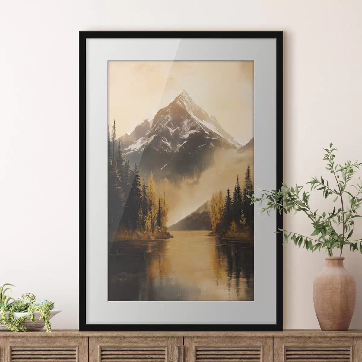 Poster Bergsee f50688