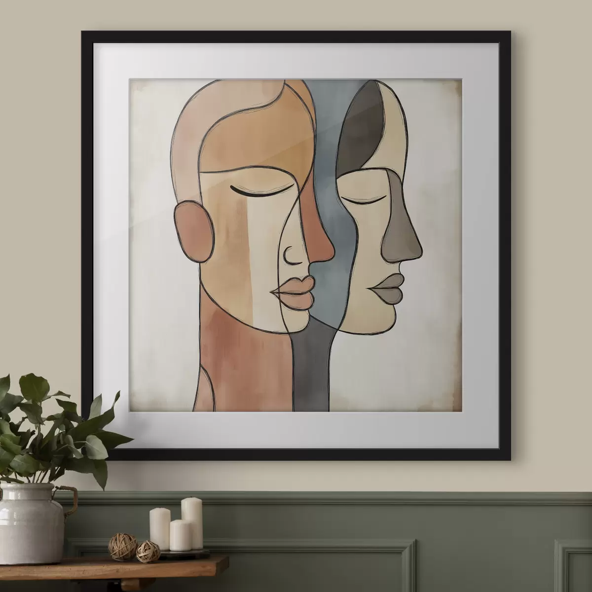 Poster Silhouetten f50690