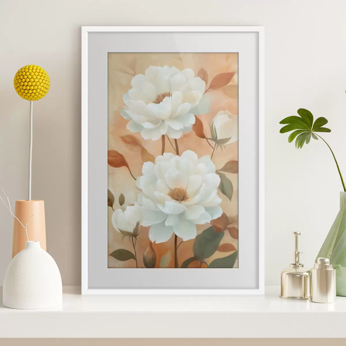 Poster Pfingstrosen f50703