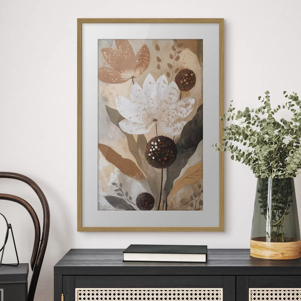 Poster Abstrakte Blumen f50704