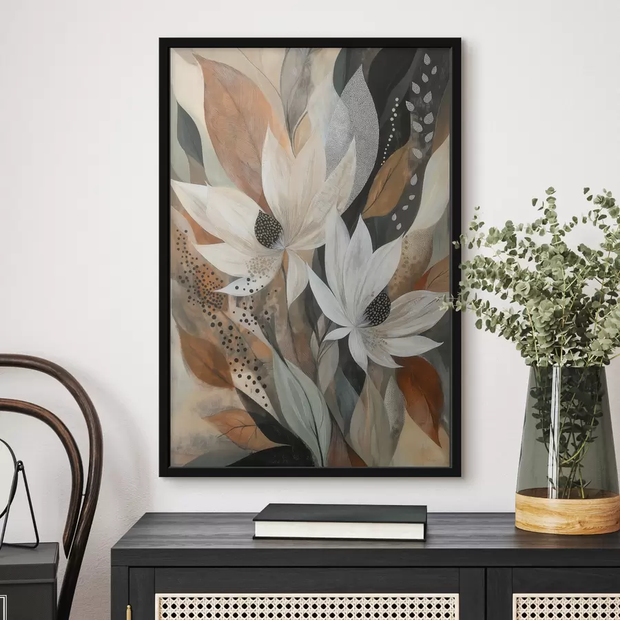 Fototapete Abstrakte Blumen f50705