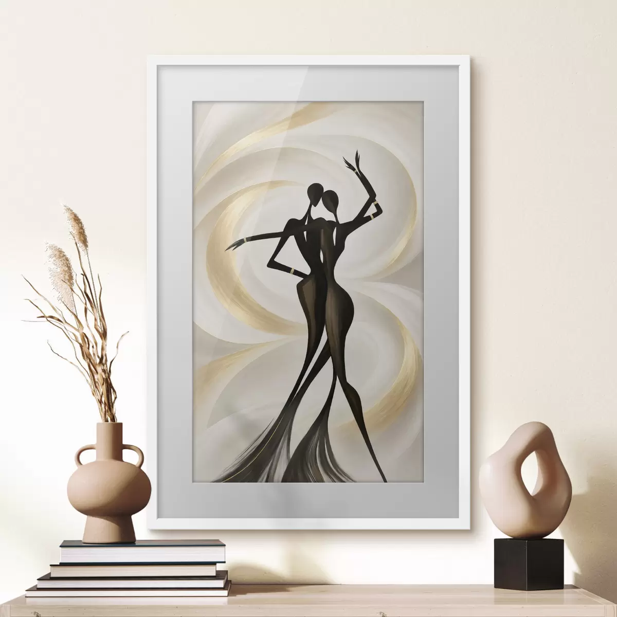 Poster Silhouette und Echo f50715