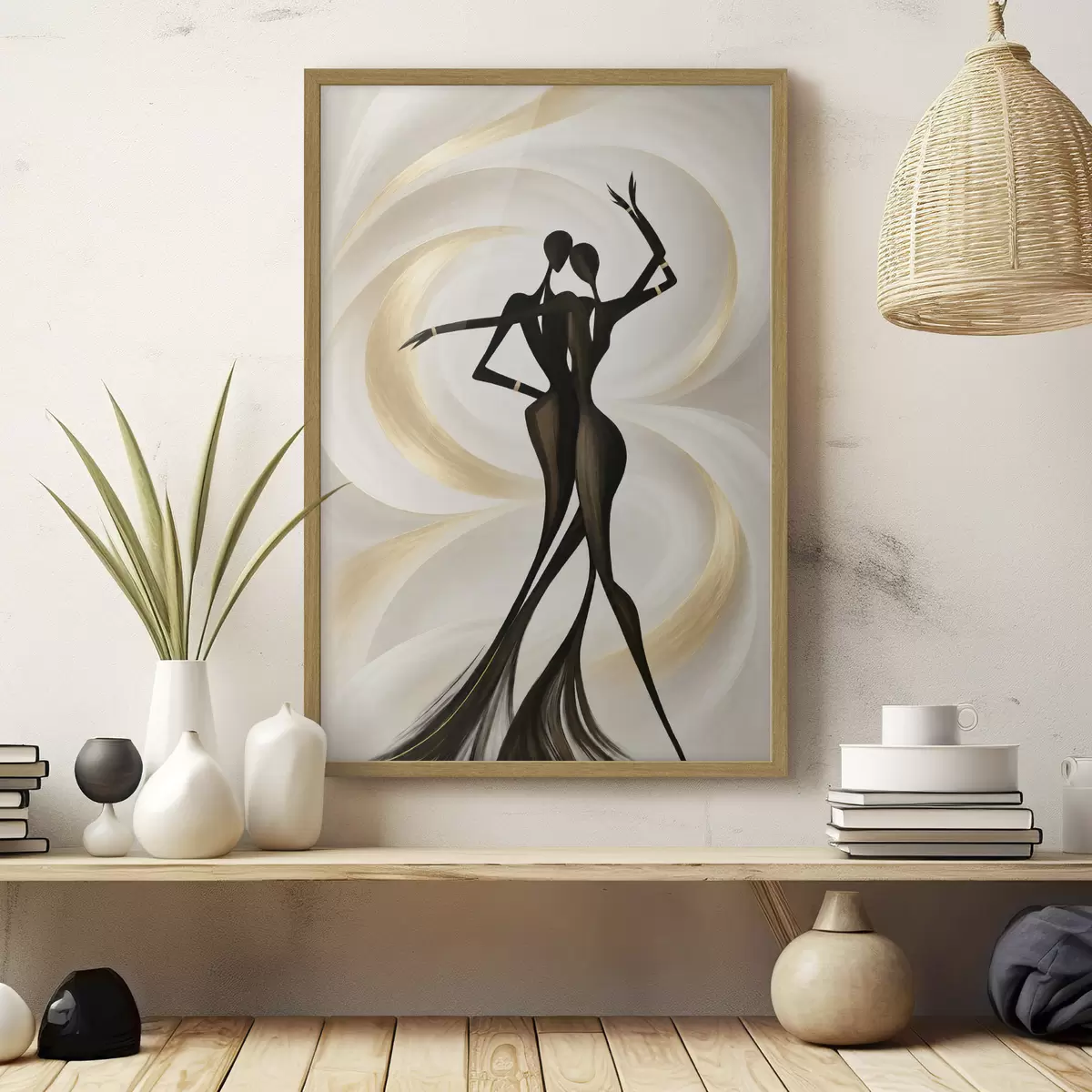 Poster Silhouette und Echo f50715