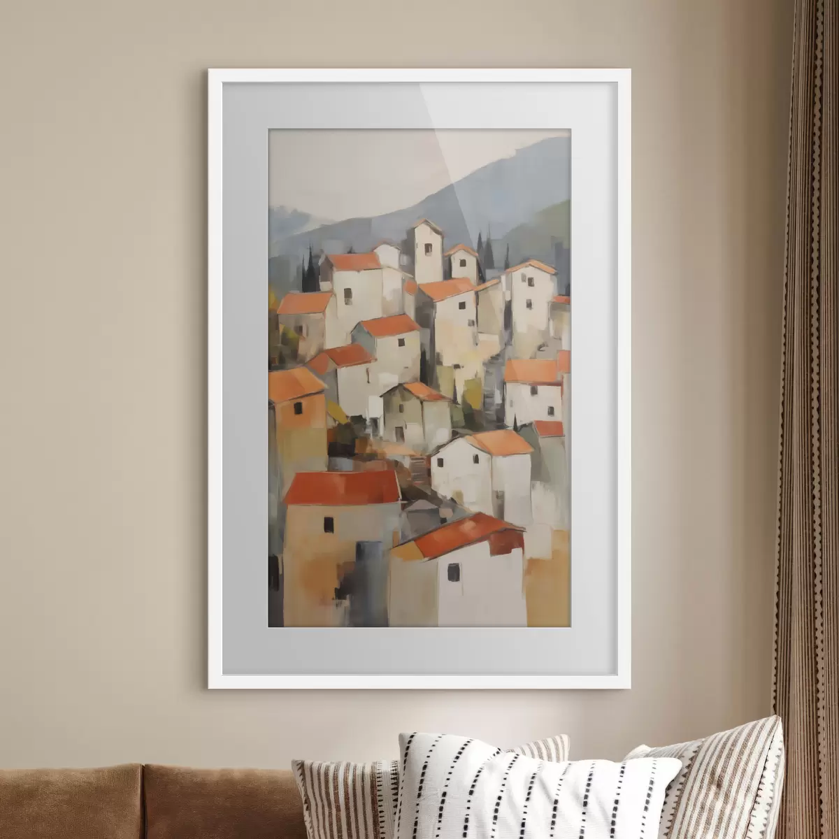 Poster Stadt und Vertrauen f50771