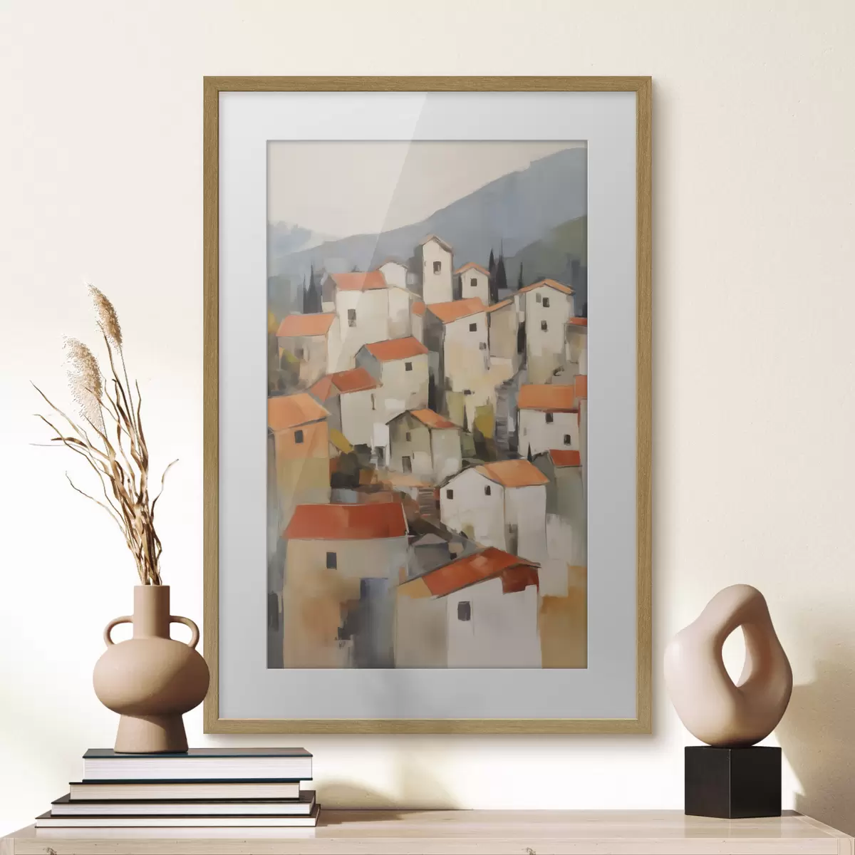 Poster Stadt und Vertrauen f50771