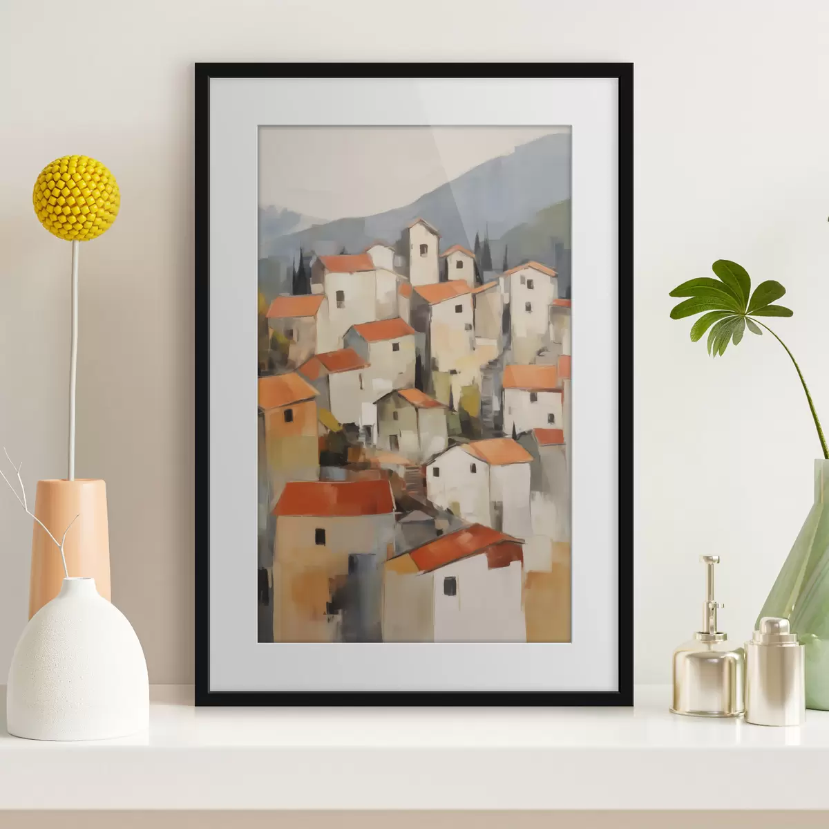 Poster Stadt und Vertrauen f50771