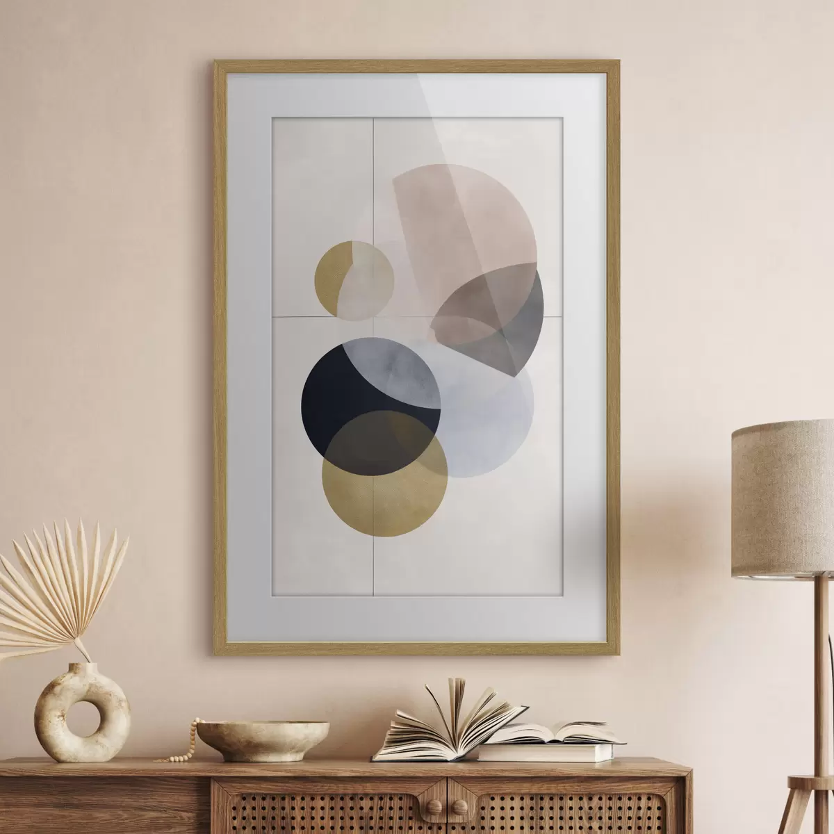 Poster Geometrische abstrakte Komposition f50774