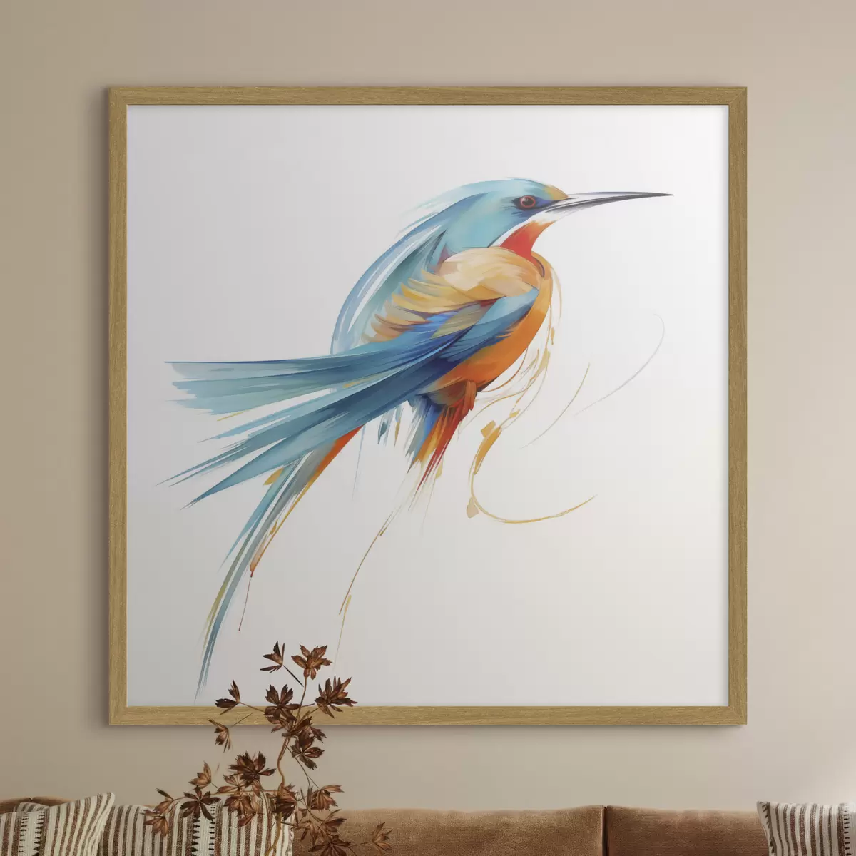 Poster Vögel und Echo f50782