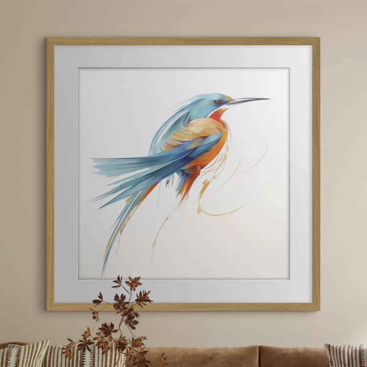 Poster Vögel und Echo f50782