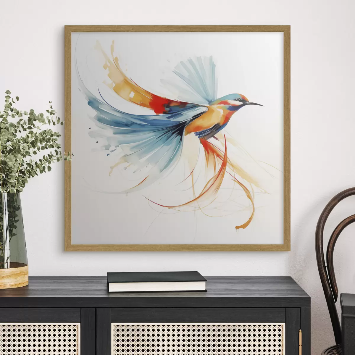 Poster Vögel und Melodie f50783