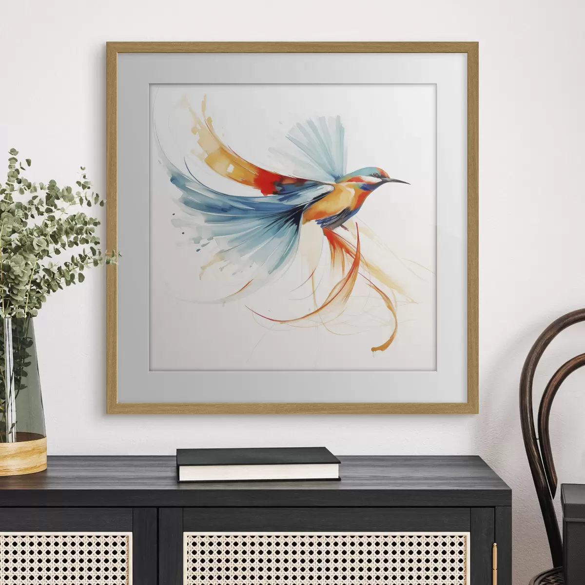 Poster Vögel und Melodie f50783