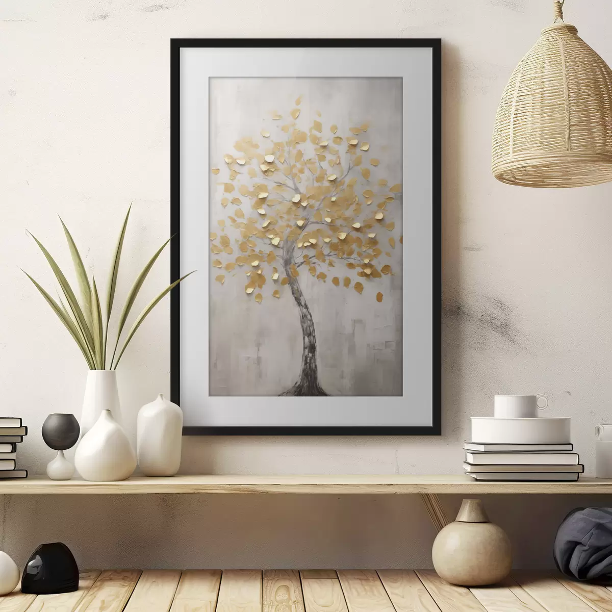 Poster Baum und Hingabe f50800