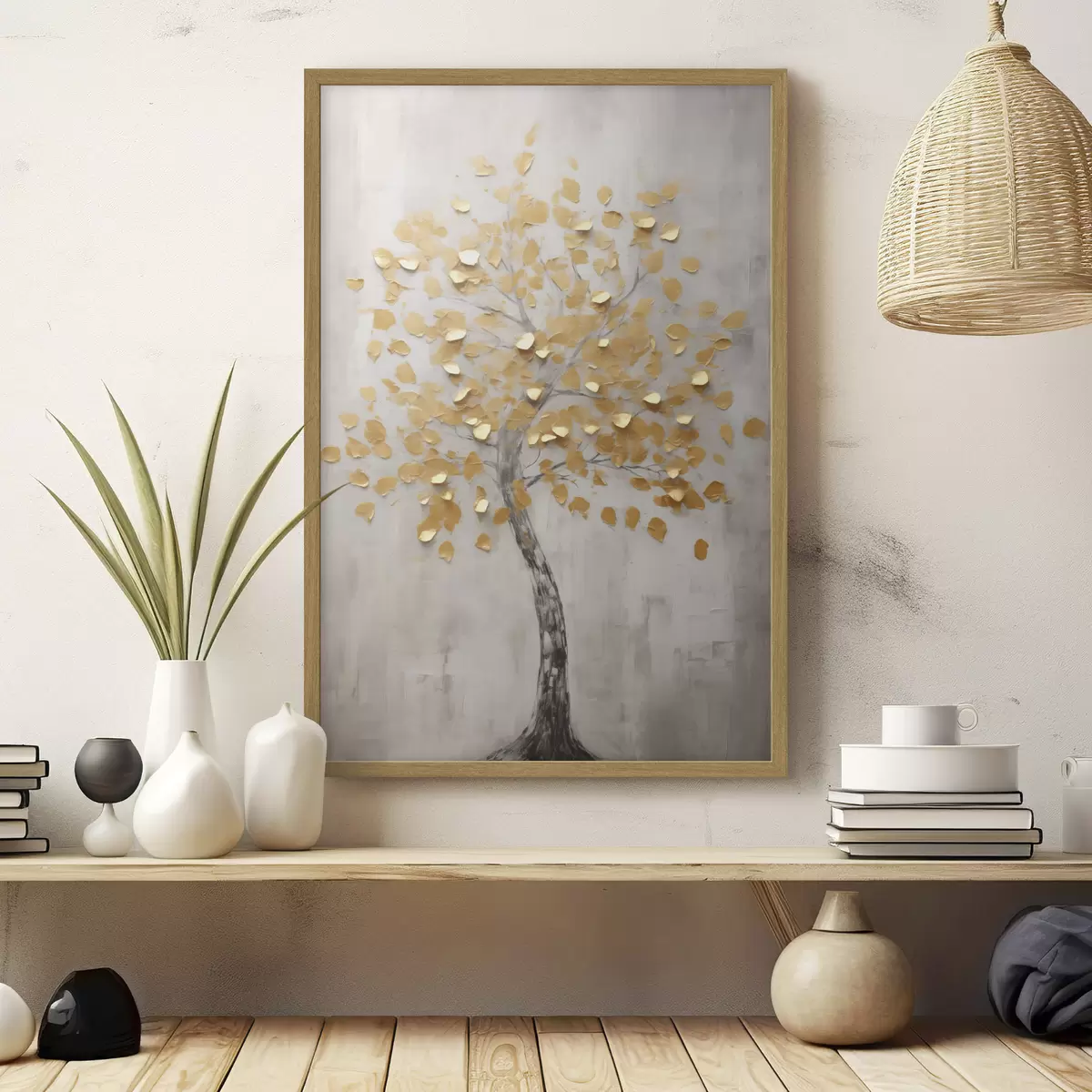 Poster Baum und Hingabe f50800