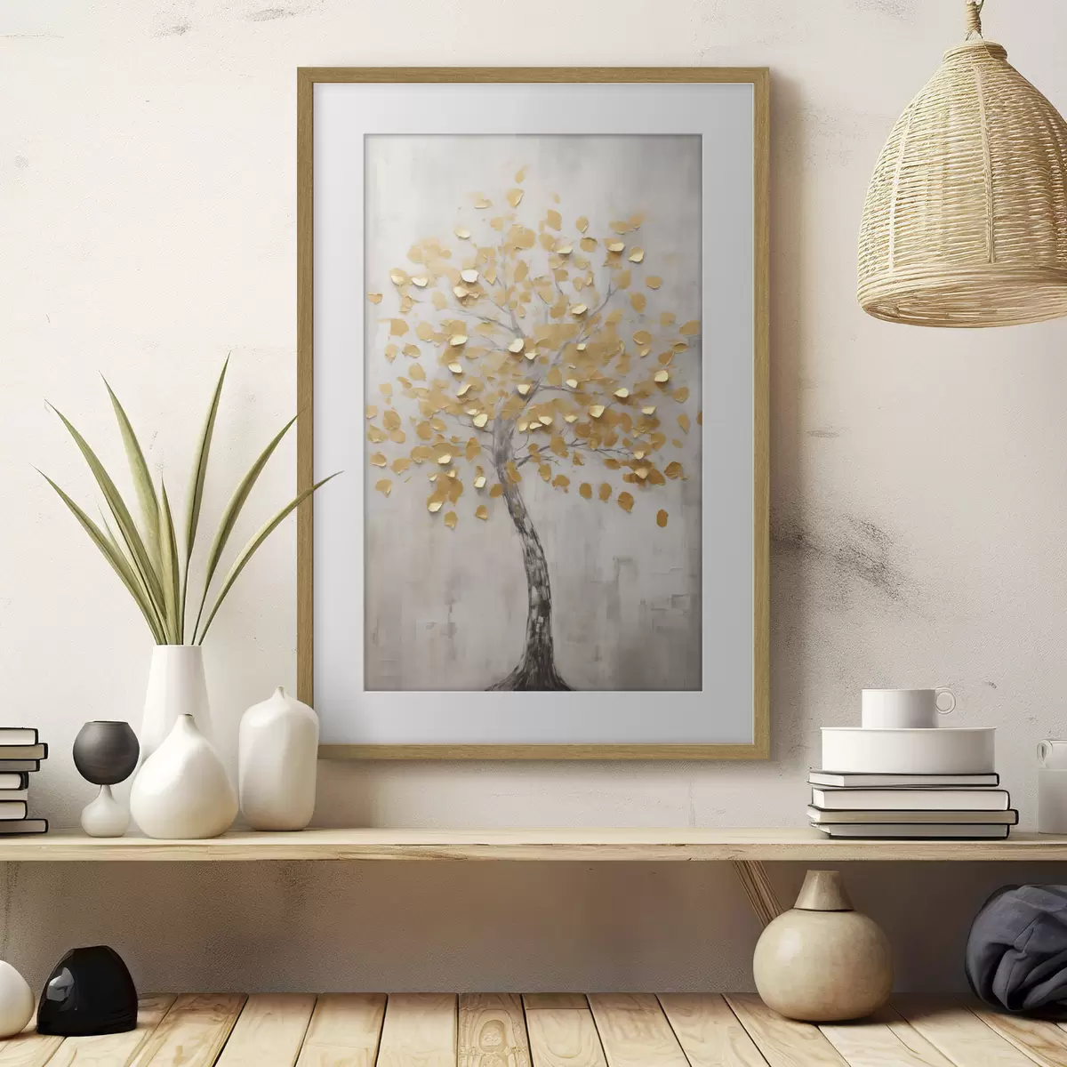 Poster Baum und Hingabe f50800