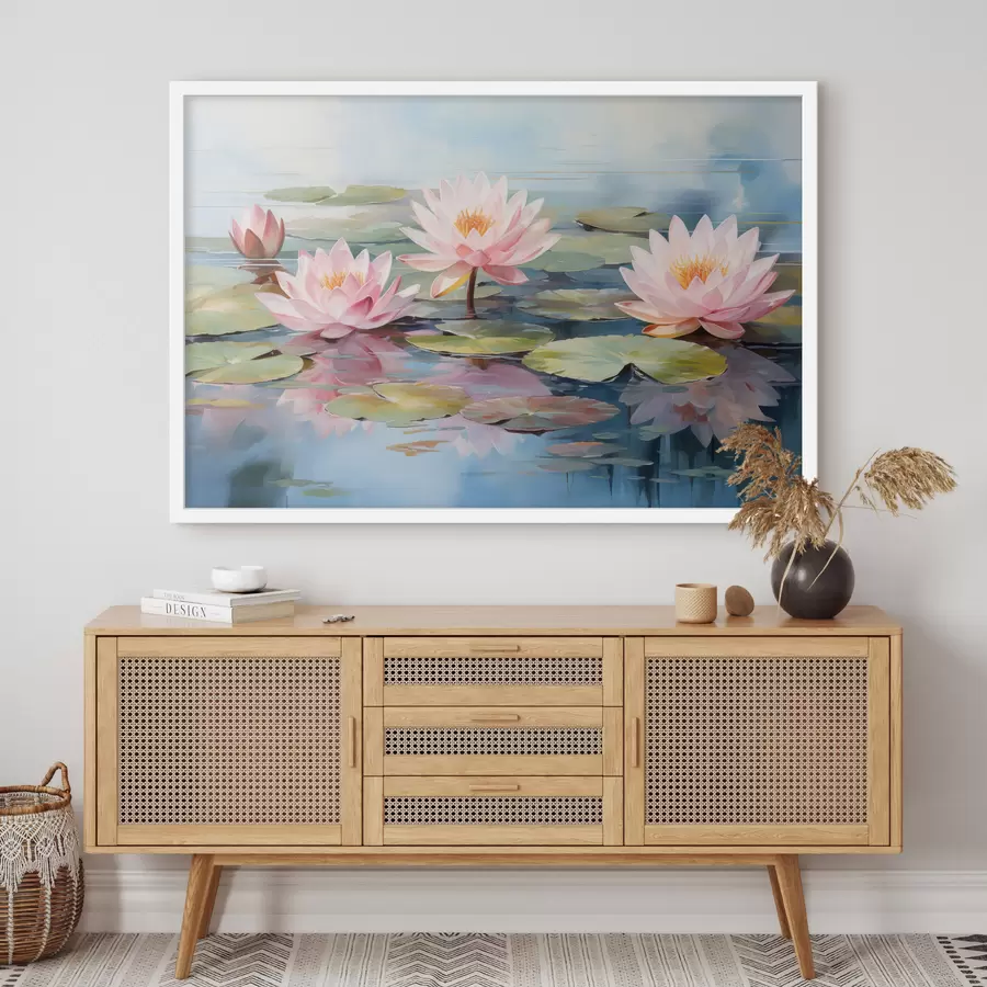 Fototapete Lotusblumen f50804