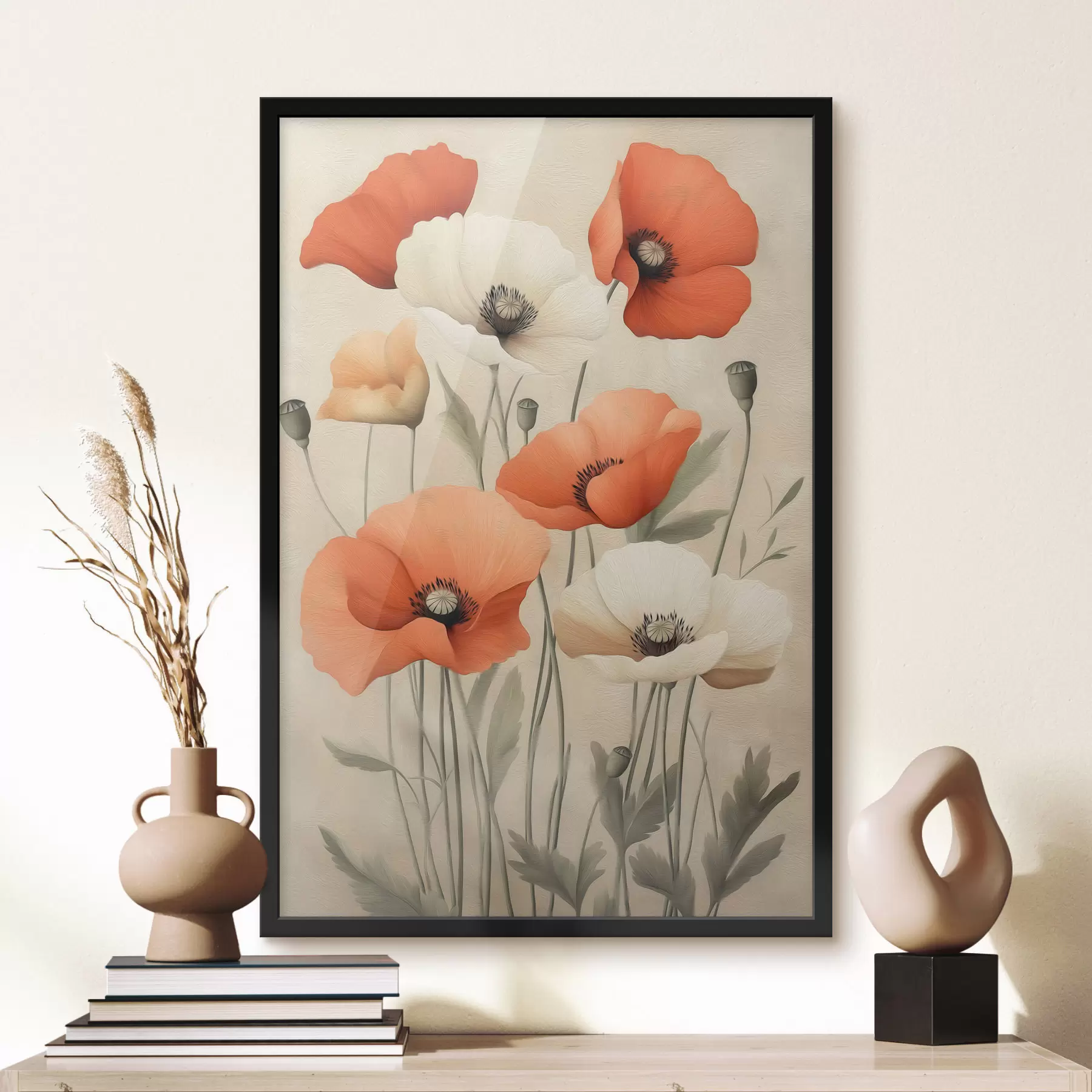 Fototapete Mohnblumen f50807