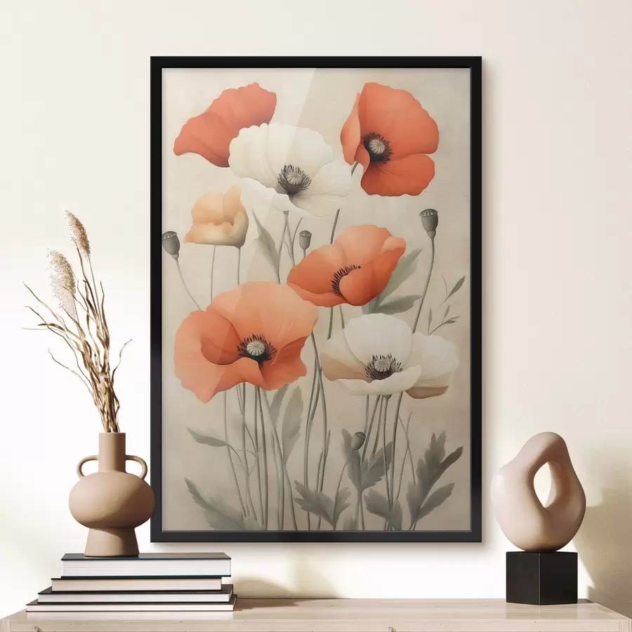 Fototapete Mohnblumen f50807