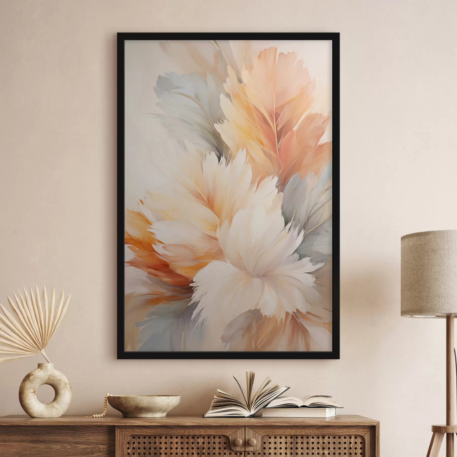 Fototapete Bunte Federn f50809