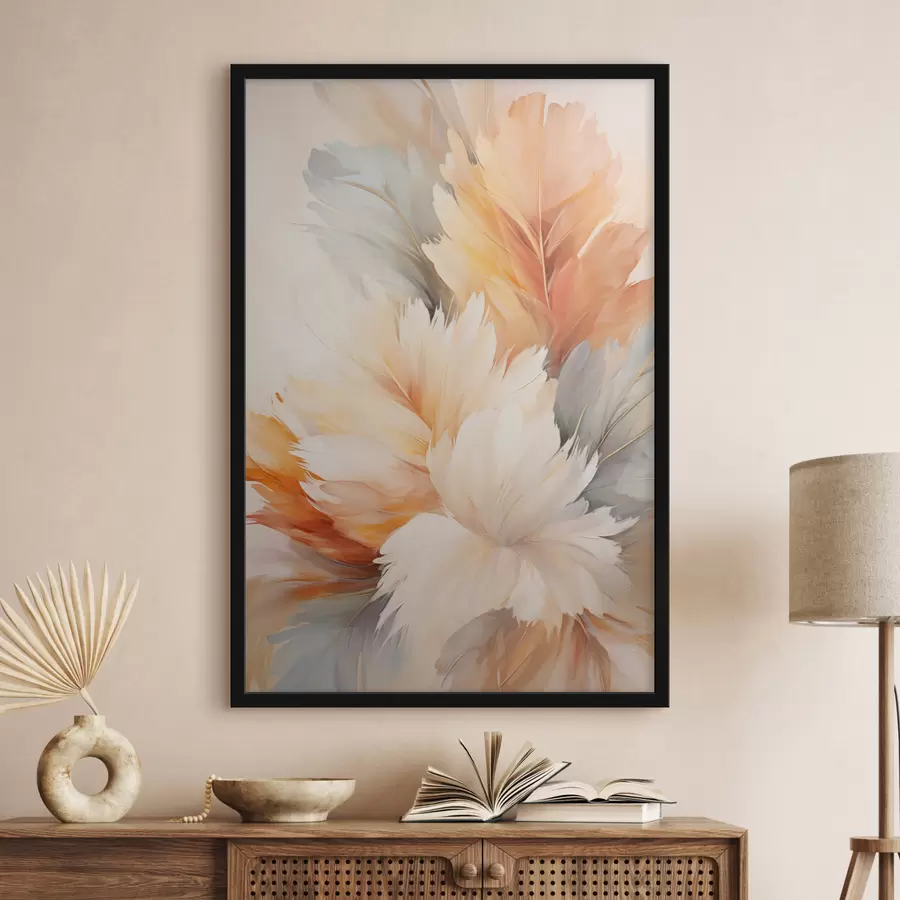 Fototapete Bunte Federn f50809