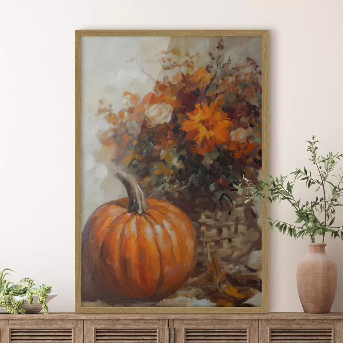 Poster Herbstliches Stillleben f50812