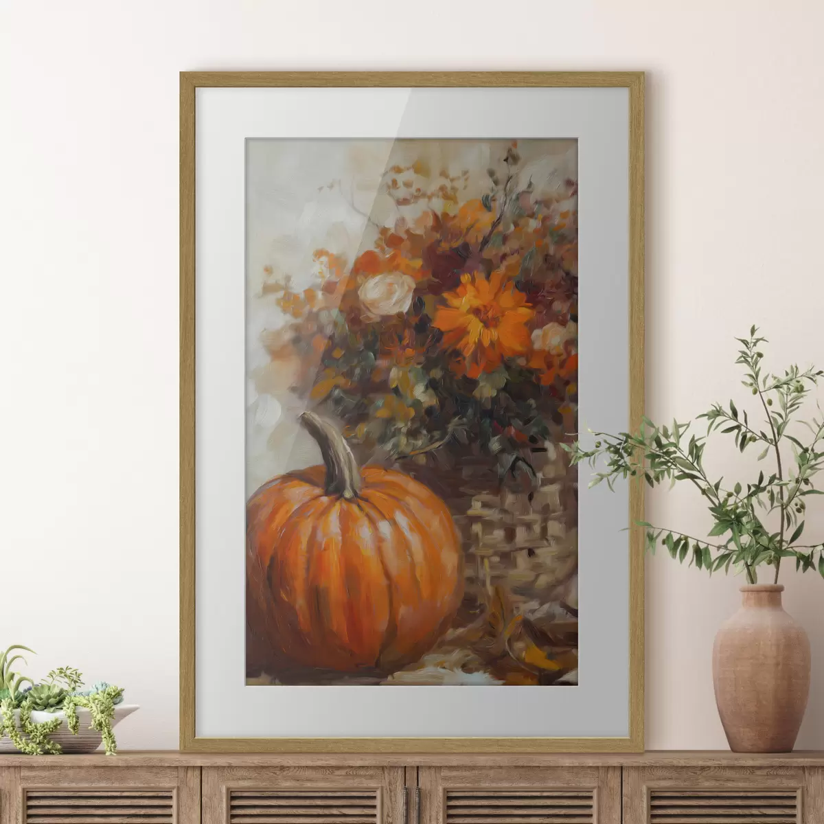 Poster Herbstliches Stillleben f50812