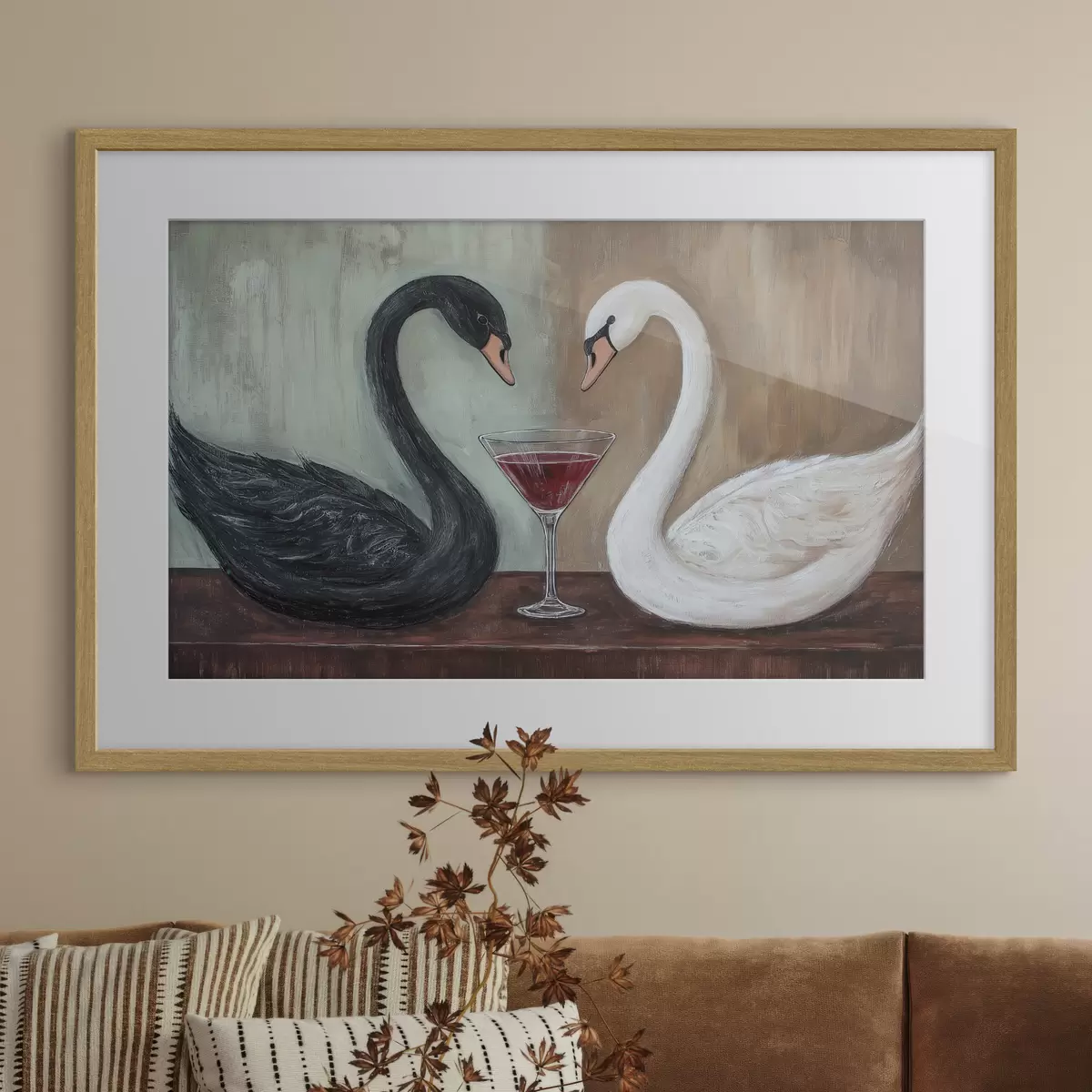 Poster Schwäne f50813