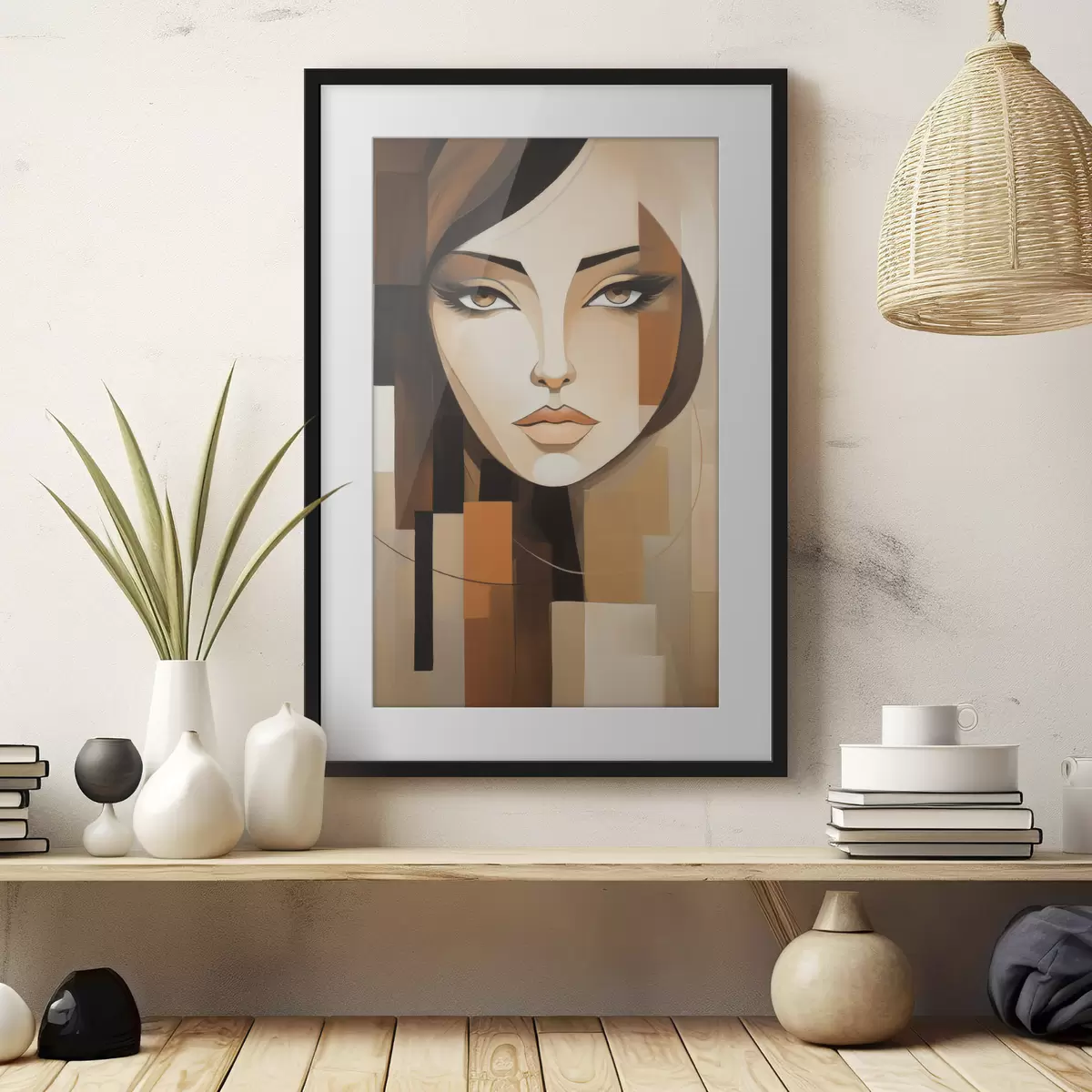 Poster Frau und Wunder f50821