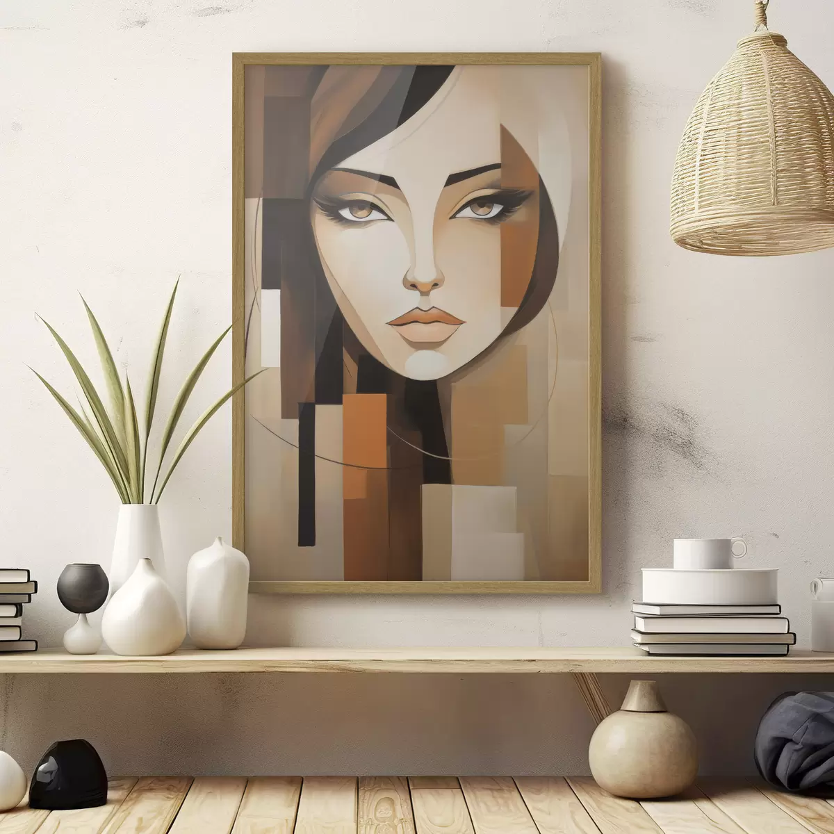 Poster Frau und Wunder f50821